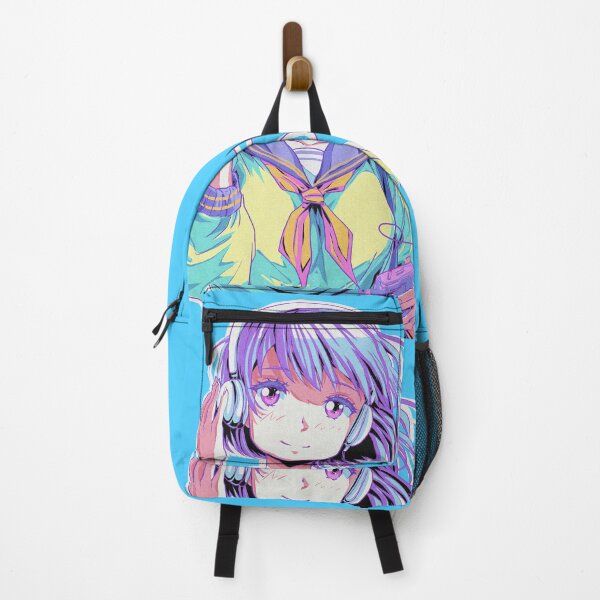 Item preview, City Pop Vibes – Retro 80s Anime Schoolgirl Listening to Music designed and sold by AirForceTuan.
