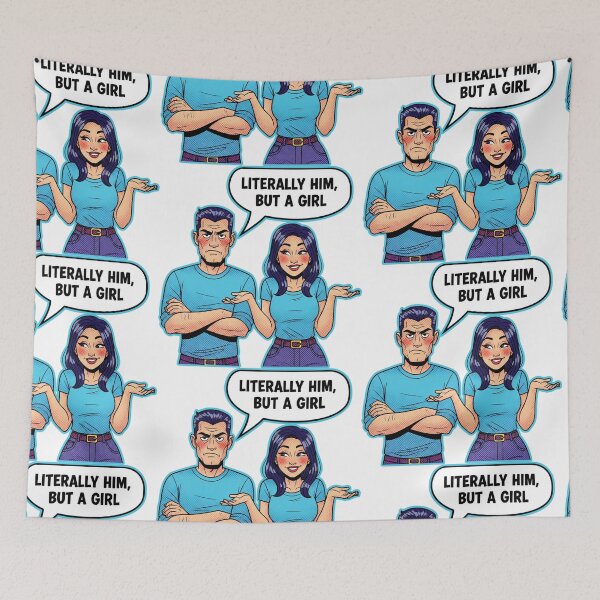 Item preview, A Humorous Take on a Literal Gender Swap designed and sold by SplashTastic.