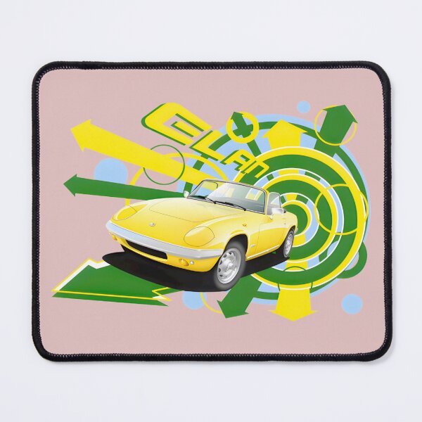 Item preview, Elan Roadster Retro Vibe | Dynamic Abstract Car Art designed and sold by MateoBennett.