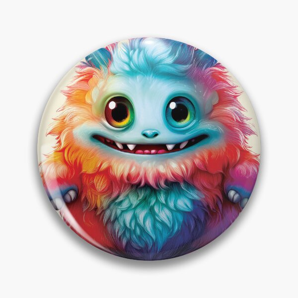 Item preview, My Cuddly Monster, Friendly Fun, Cute Friend designed and sold by CharlottePlaceArt.