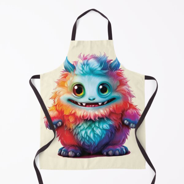 Item preview, My Cuddly Monster, Friendly Fun, Cute Friend designed and sold by CharlottePlaceArt.