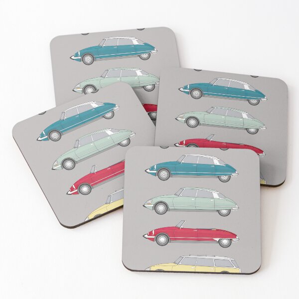 Item preview, Citroen DS Classic Car Collection - Iconic French Sedan, Cabriolet, Wagon Art designed and sold by MateoBennett.