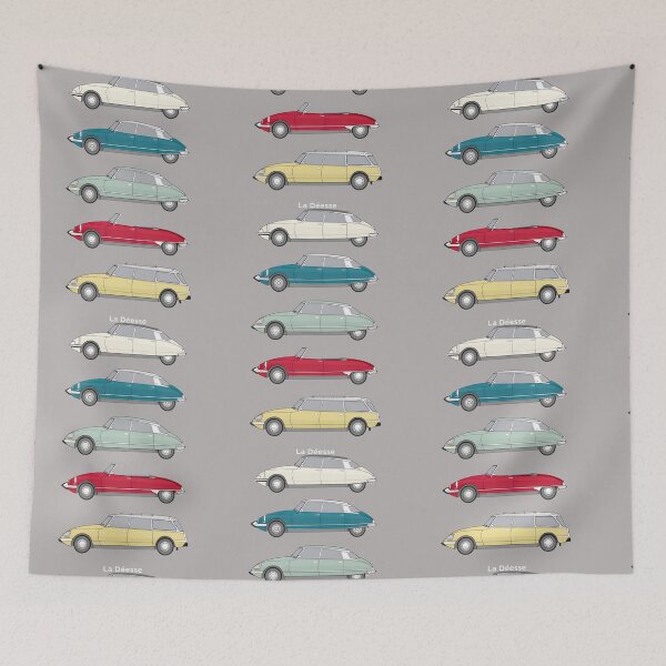 Item preview, Citroen DS Classic Car Collection - Iconic French Sedan, Cabriolet, Wagon Art designed and sold by MateoBennett.