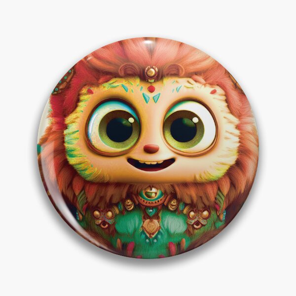 Item preview, My Cuddly Monster, Friendly Fun, Cute Friend designed and sold by CharlottePlaceArt.