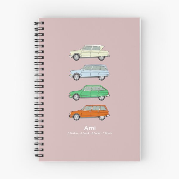 Item preview, Citroen Ami Classic Car Collection | Retro French Automobile Art designed and sold by MateoBennett.