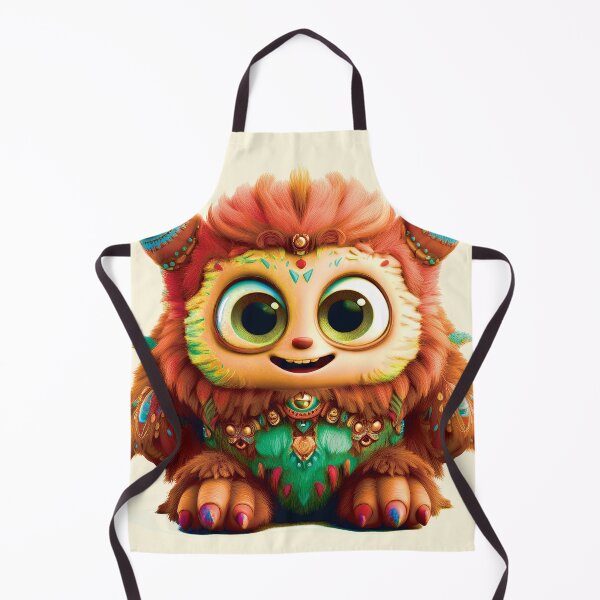 Item preview, My Cuddly Monster, Friendly Fun, Cute Friend designed and sold by CharlottePlaceArt.