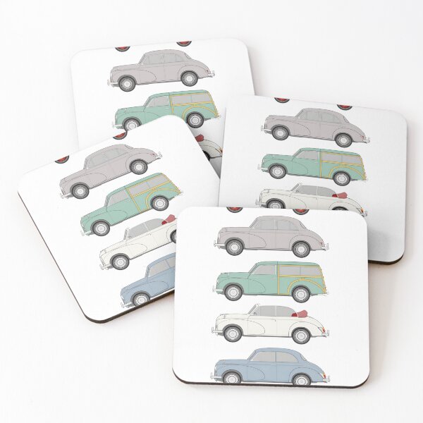 Item preview, Morris Minor All Models: Classic British Car Collection Art designed and sold by MateoBennett.