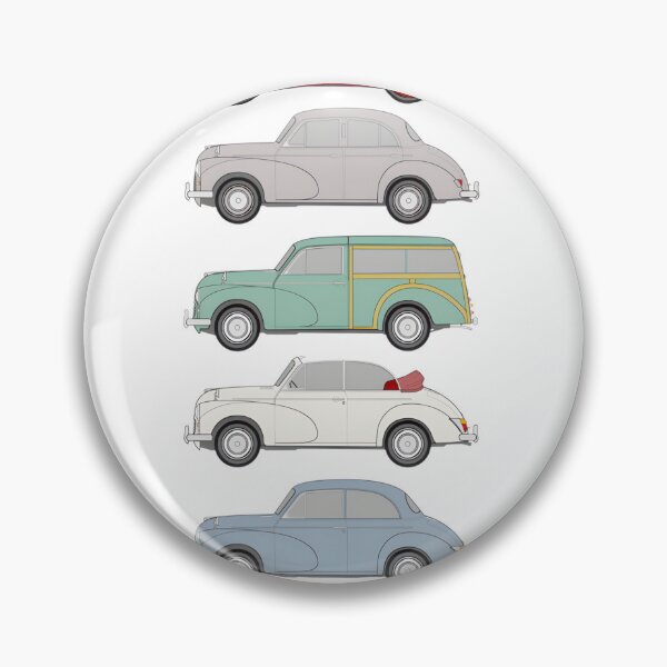 Item preview, Morris Minor All Models: Classic British Car Collection Art designed and sold by MateoBennett.