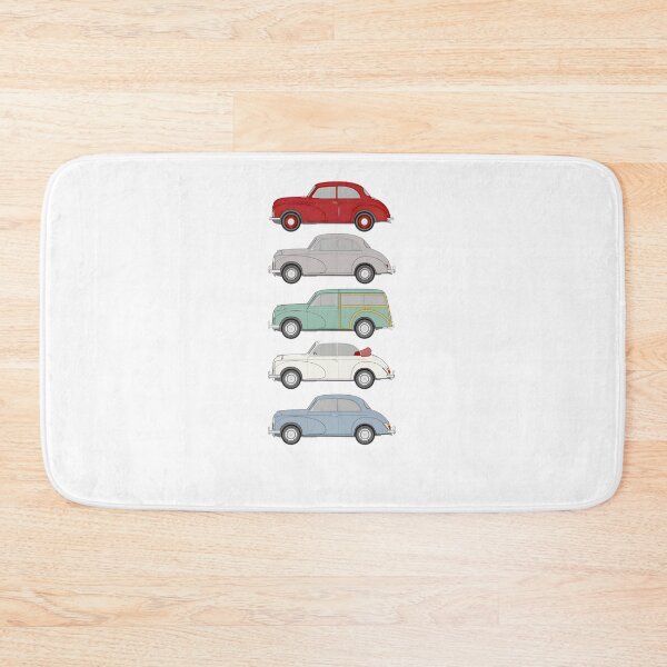 Item preview, Morris Minor All Models: Classic British Car Collection Art designed and sold by MateoBennett.