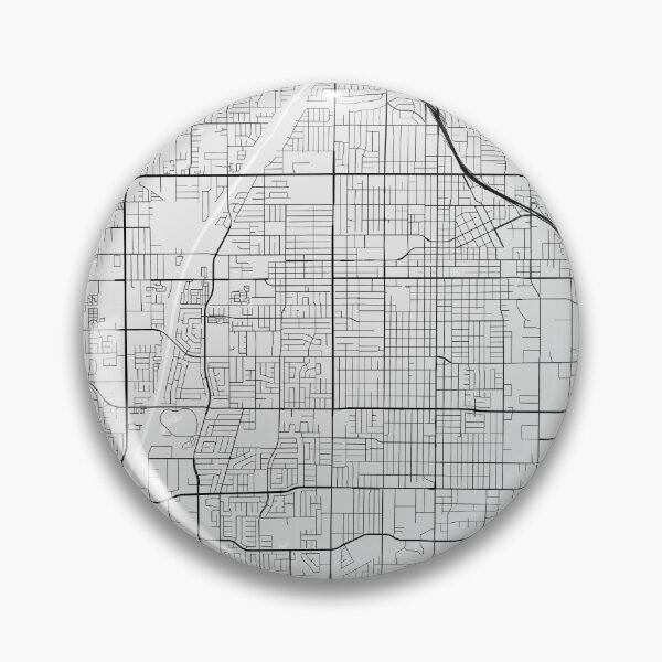 Item preview, Santa Ana City Map of California, USA - Light designed and sold by deMAP.