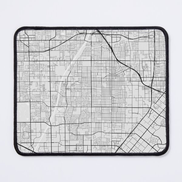Item preview, Santa Ana City Map of California, USA - Light designed and sold by deMAP.