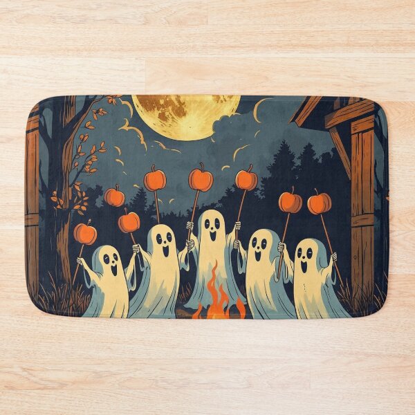 Item preview, Harvest Moon Gathering – Barnyard Halloween Cottagecore designed and sold by Deezyned.