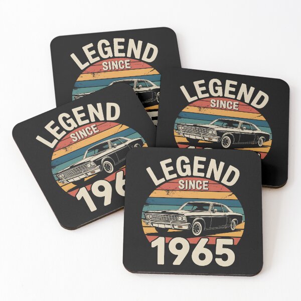 Item preview, Legend Since 1965 Retro Vintage Car Tee designed and sold by WanDee2025.