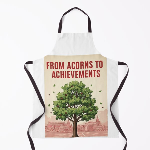 Item preview, College Poster: From Acorns to Achievements designed and sold by VarsityVibes.