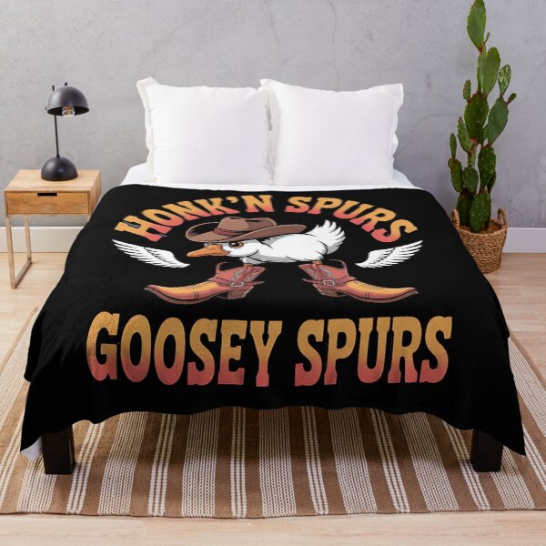 Item preview, Cowboy goose - Yeehaw goose - Goose in boots - Goose on the loose - Western goose - Silly goose - Honky tonk goose - Cowgirl duck designed and sold by JansenGS.