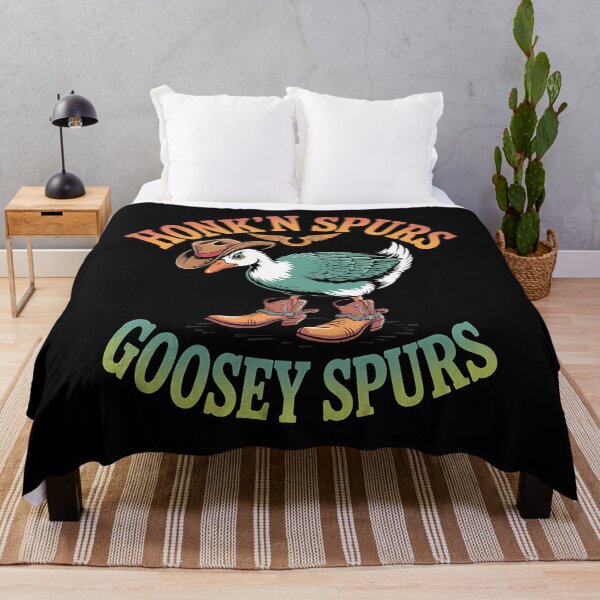 Item preview, Cowboy goose - Yeehaw goose - Goose in boots - Goose on the loose - Western goose - Silly goose - Honky tonk goose - Cowgirl duck designed and sold by JansenGS.