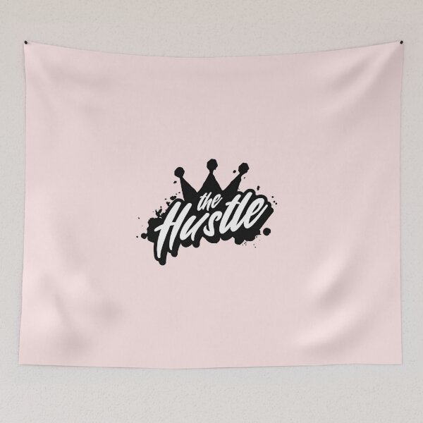 Item preview, The Hustle – Motivational Typography Streetwear Design designed and sold by shaswag.