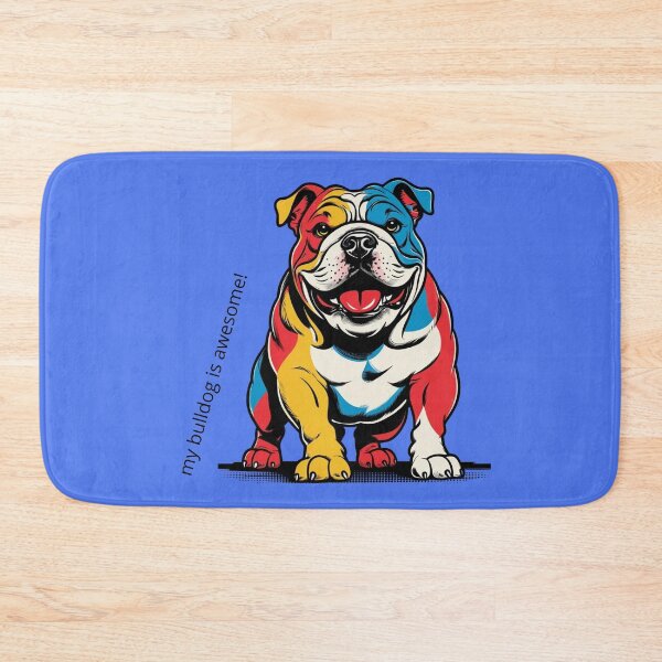 Item preview, Bulldog Vibes – Funny Wrinkly Face Dog designed and sold by dotitoko.