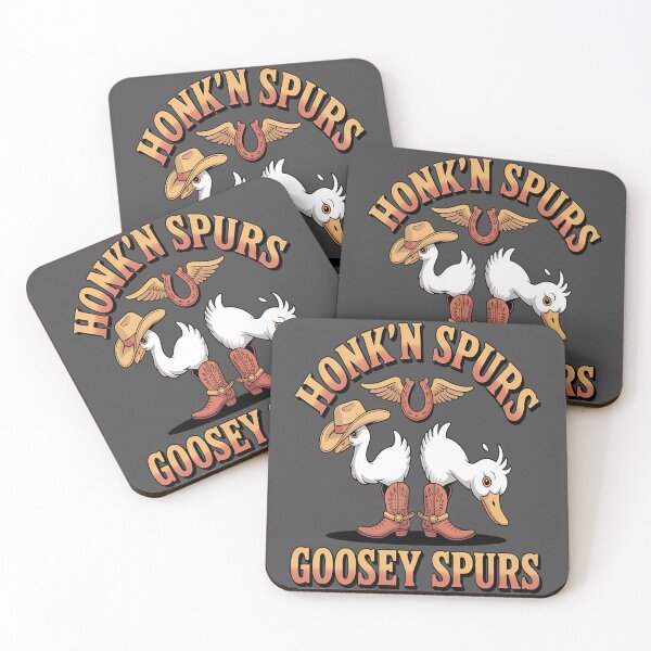 Item preview, Cowboy goose - Yeehaw goose - Goose in boots - Goose on the loose - Western goose - Silly goose - Honky tonk goose - Cowgirl duck designed and sold by JansenGS.
