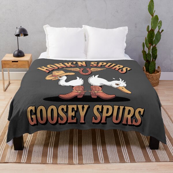 Item preview, Cowboy goose - Yeehaw goose - Goose in boots - Goose on the loose - Western goose - Silly goose - Honky tonk goose - Cowgirl duck designed and sold by JansenGS.