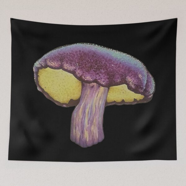 Item preview, Black Velvet Bolete Mushroom designed and sold by TheMossyCreations.