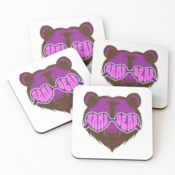 Item preview, Mama Bear Sunglasses Logo | Fun Bear Head Design with Bold Text designed and sold by ldjcustomdesign.