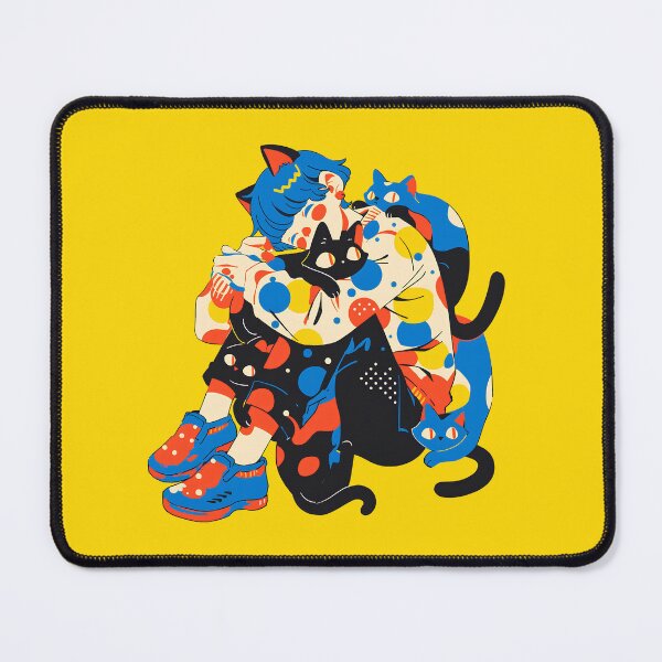 Item preview, Playful Pop Art Cat Clinging to Owner designed and sold by Windy-market.