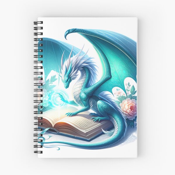 Item preview, Blue Dragon Reading Book designed and sold by Eiwaprints.
