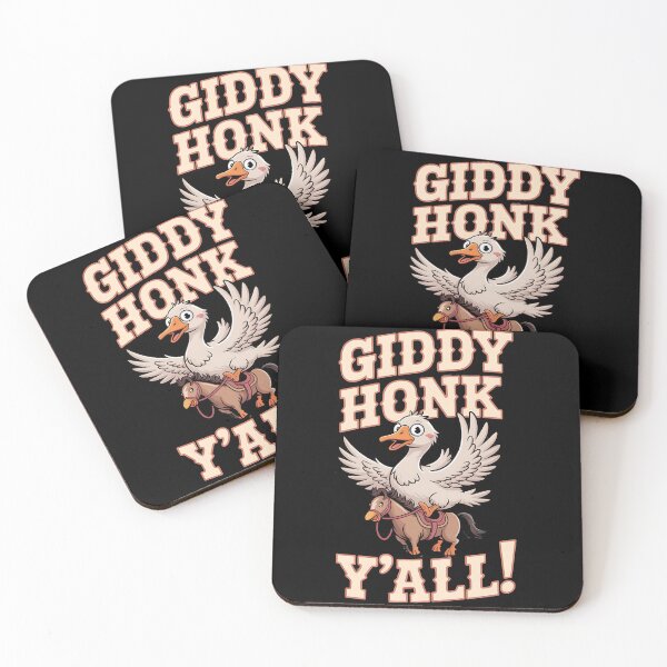 Item preview, Cowboy goose - Yeehaw goose - Goose in boots - Goose on the loose - Western goose - Silly goose - Honky tonk goose - Cowgirl duck designed and sold by JansenGS.