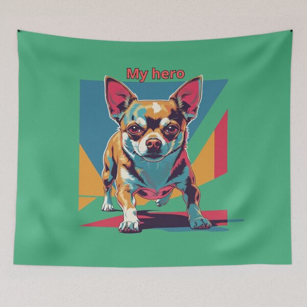 Item preview, Chihuahua Power – Tiny Dog, Big Personality designed and sold by dotitoko.