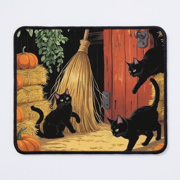 Item preview, Witch’s Harvest Barn – Cottagecore Halloween Magic designed and sold by Deezyned.