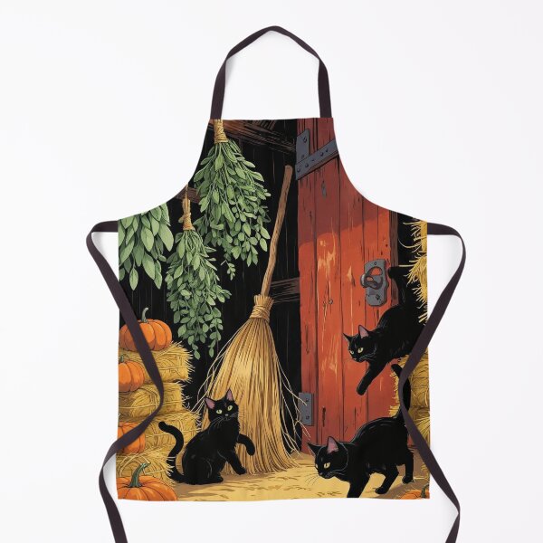 Item preview, Witch’s Harvest Barn – Cottagecore Halloween Magic designed and sold by Deezyned.