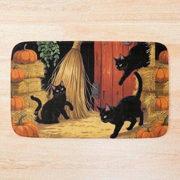 Item preview, Witch’s Harvest Barn – Cottagecore Halloween Magic designed and sold by Deezyned.