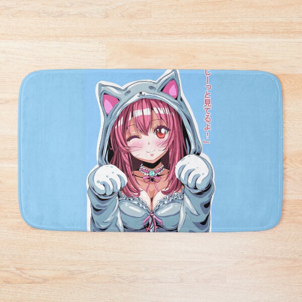 Artikelvorschau, Sexy Waifu-Catgirl mit Oppai-Dekolleté – Retro-Anime-Stil entworfen und verkauft von AirForceTuan.