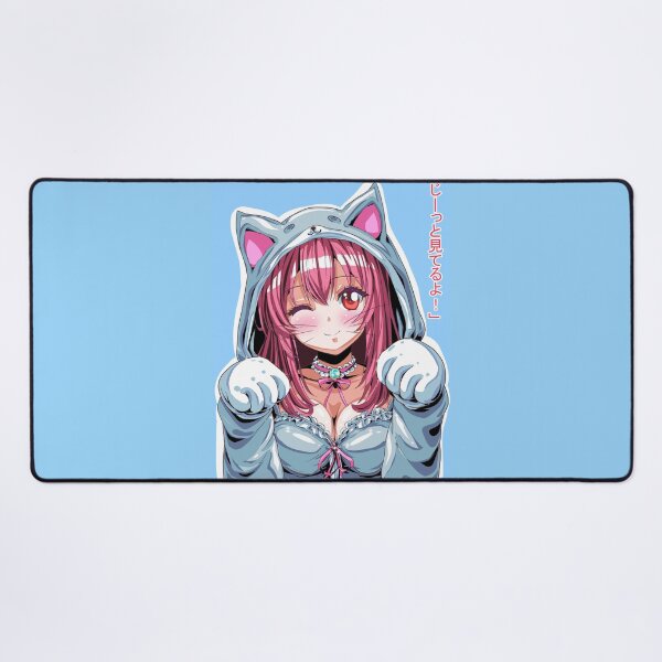 Artikelvorschau, Sexy Waifu-Catgirl mit Oppai-Dekolleté – Retro-Anime-Stil entworfen und verkauft von AirForceTuan.