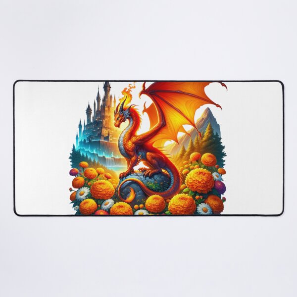Item preview, Orange Dragon Art designed and sold by Eiwaprints.