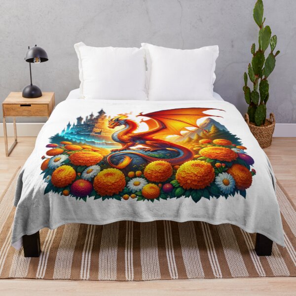 Item preview, Orange Dragon Art designed and sold by Eiwaprints.