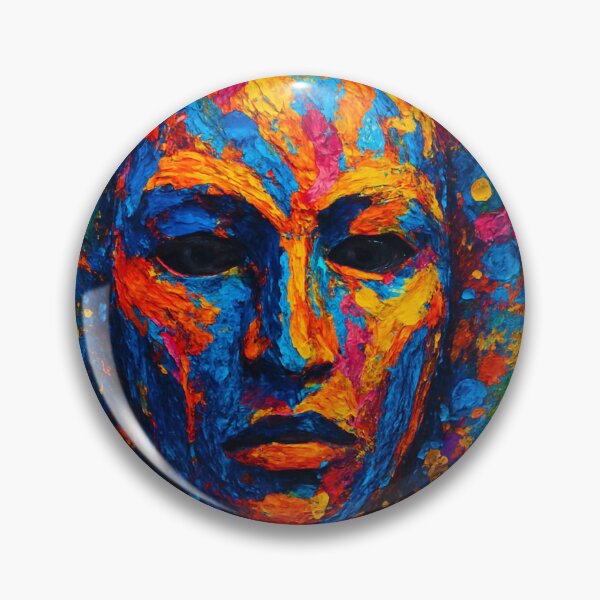 Item preview, Mask dance in a riot of color designed and sold by Sigtrix.