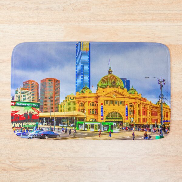 Item preview, Flinders Street Station -- No Distracting Wires designed and sold by Steven Jodoin.