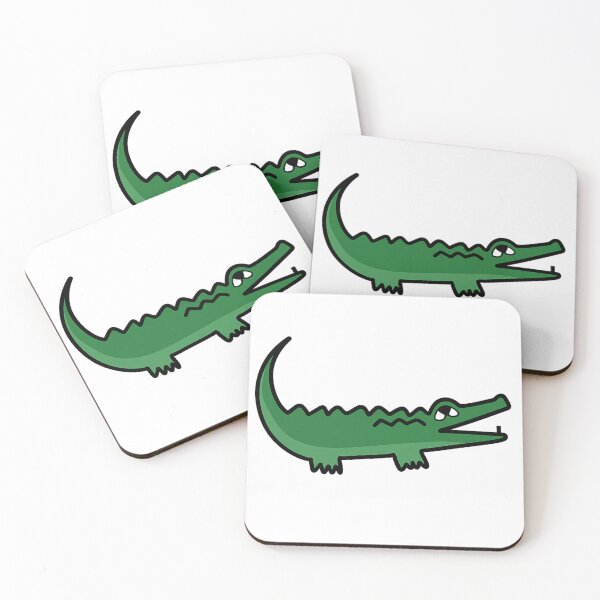 Item preview, Cute Cartoon Crocodile | Fun Green Alligator Illustration designed and sold by FreedomLine999.