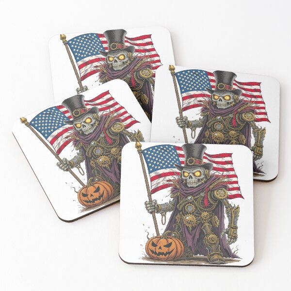 Item preview, Halloween Steampunk Patriot designed and sold by Karen Harding Art and Illustration .