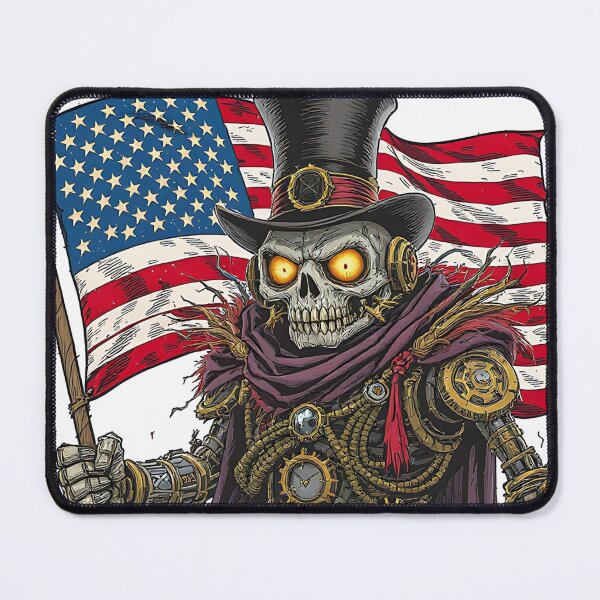 Item preview, Halloween Steampunk Patriot designed and sold by Karen Harding Art and Illustration .