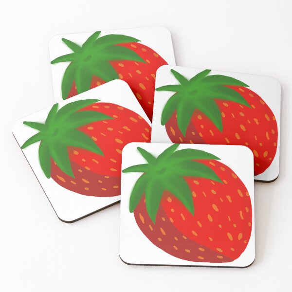 Item preview, Bright red strawberry  designed and sold by tamm-sai.
