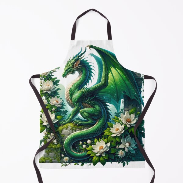 Item preview, Powerful Green Dragon designed and sold by Eiwaprints.
