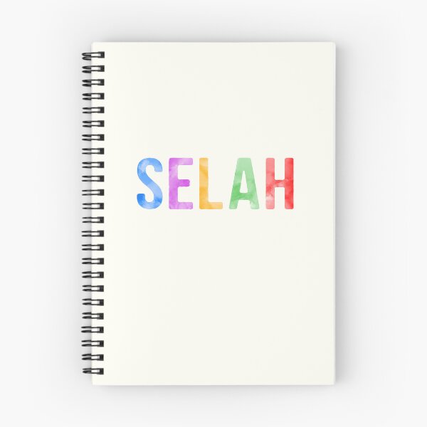 Item preview, Selah Name Bright Colors designed and sold by Jeallan Designs.