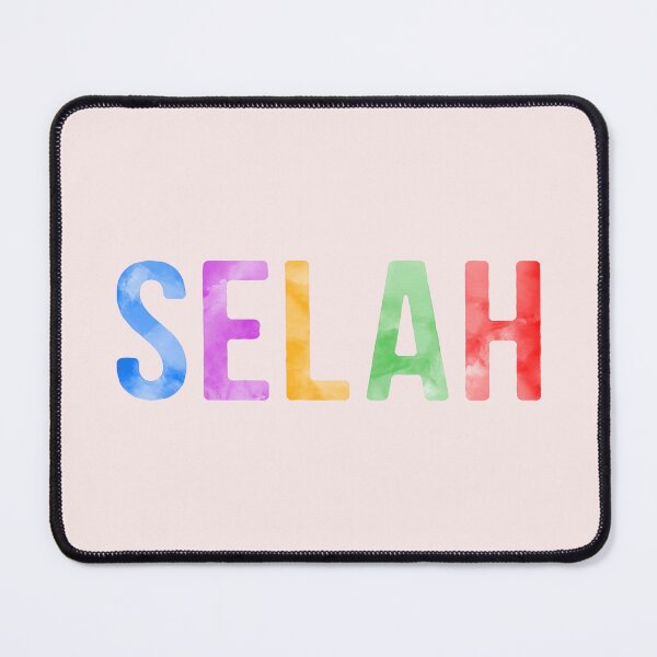 Item preview, Selah Name Bright Colors designed and sold by Jeallan Designs.