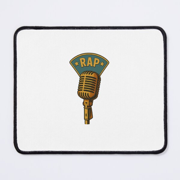 Item preview, Rap Music Microphone Art – Hip Hop DJ Vintage Design designed and sold by Fleetwood1994.