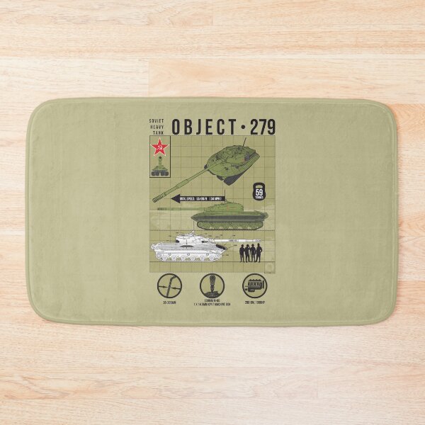 Item preview, Object 279 Technical Blueprint Soviet Cold War Heavy Tank Diagram designed and sold by FAawRay.