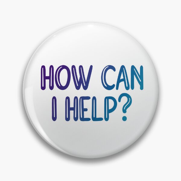 Item preview, How can I help? (blue) designed and sold by PaulaPatata.