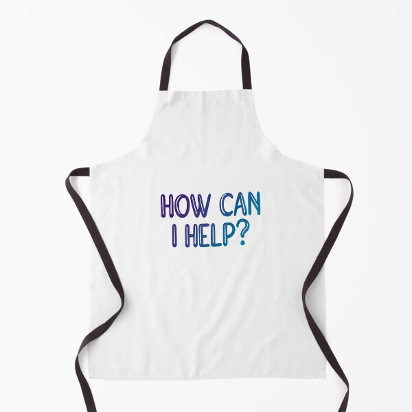 Item preview, How can I help? (blue) designed and sold by PaulaPatata.